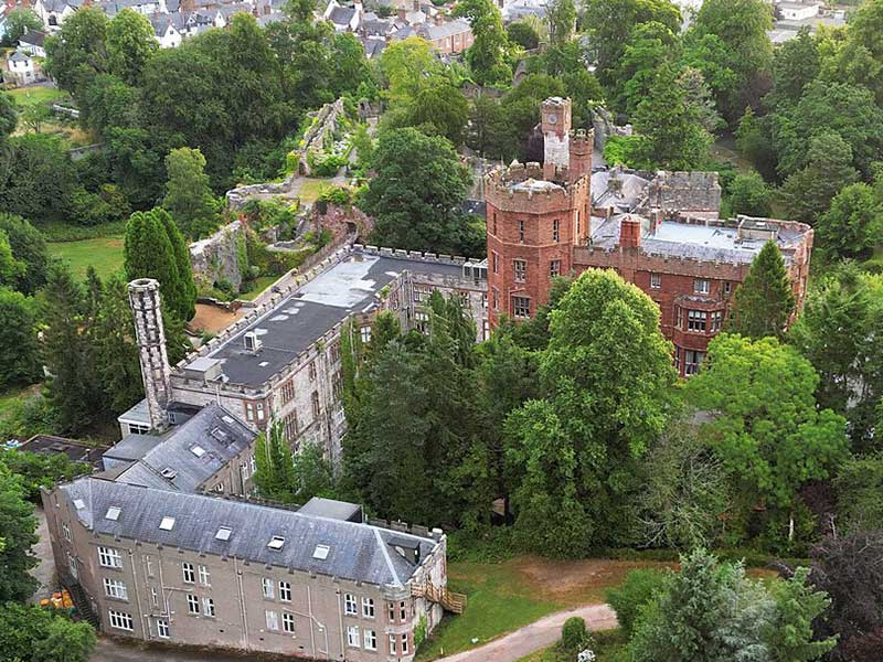 Ruthin Castle Hotel, Ruthin, Haunted Hotels Wales