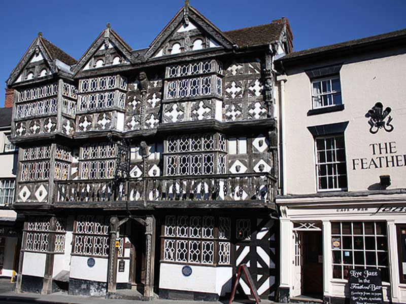 The-Feathers-Hotel,-Ludlow,-Shropshire The Feathers Hotel, Ludlow, Shropshire, Haunted Hotels England